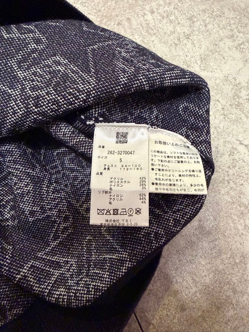 JACK BUNNY ジャックバニー ドラえもん ネイビー ニット golf