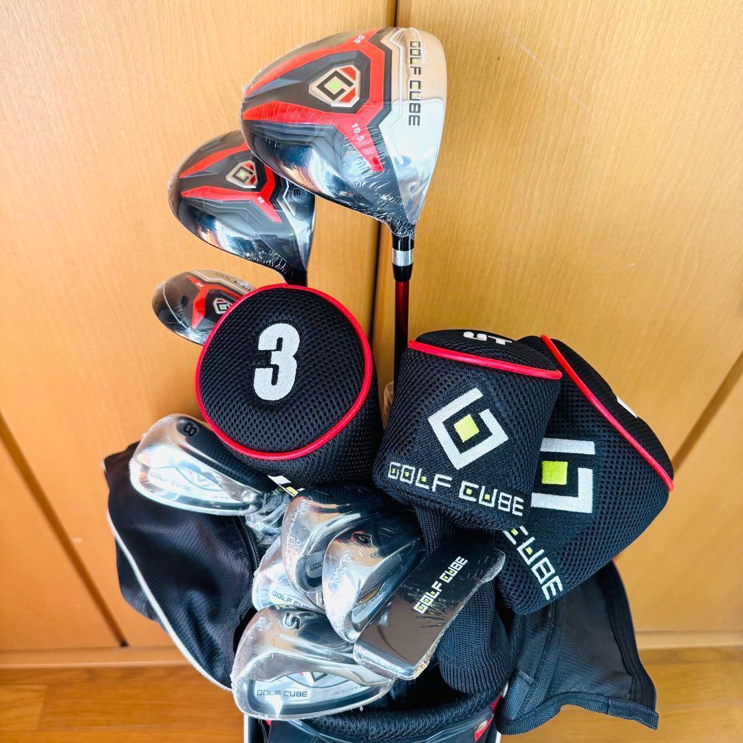 【新品未使用品】GOLF CUBE メンズ ゴルフクラブ フルセット
