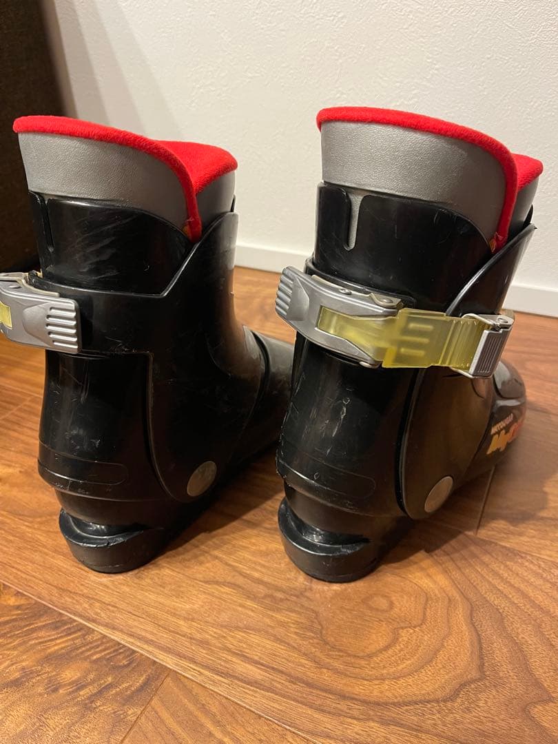 キッズ　スキー板90cm ビンディング　ブーツ ストック セット ジュニア用