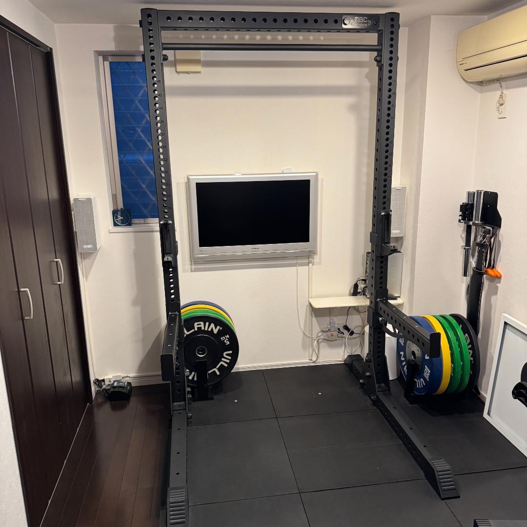 MBCパワー スクワットスタンド スタンダード210cmアジャスタブルベンチ対応