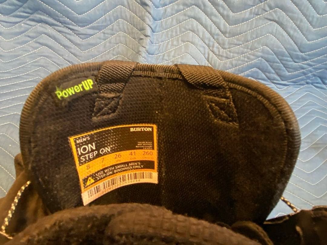 BURTON StepOn ION 26 M’sバインSセット