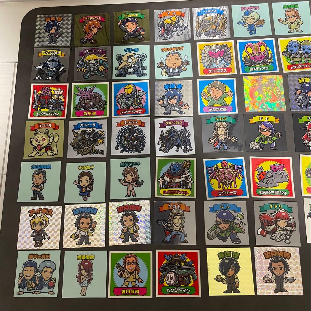 ペルソナ3 スーパーPシール ビックリマンシール 劇場版 特典 コンプリート