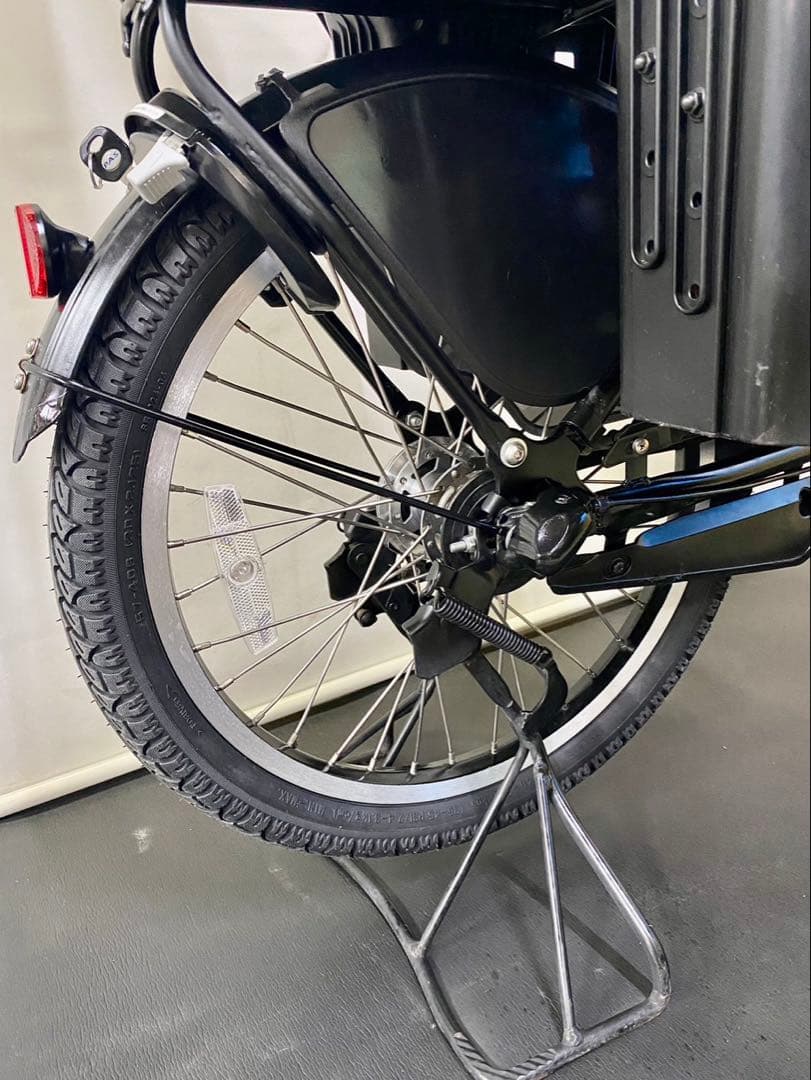 1年保証 ヤマハ　パスバビー　20インチ　子供乗せ　黒色　電動アシスト自転車