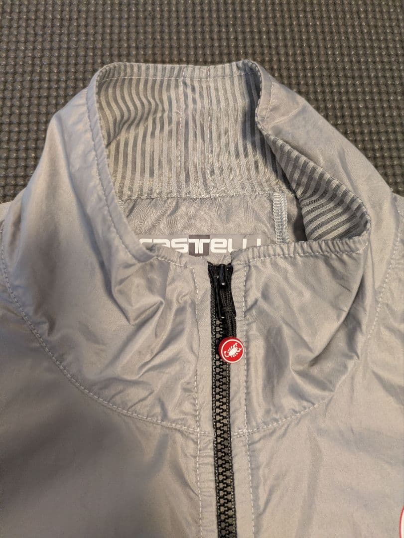 CASTELLI ARIA VEST ( アリア ベスト ) シルバーグレー L