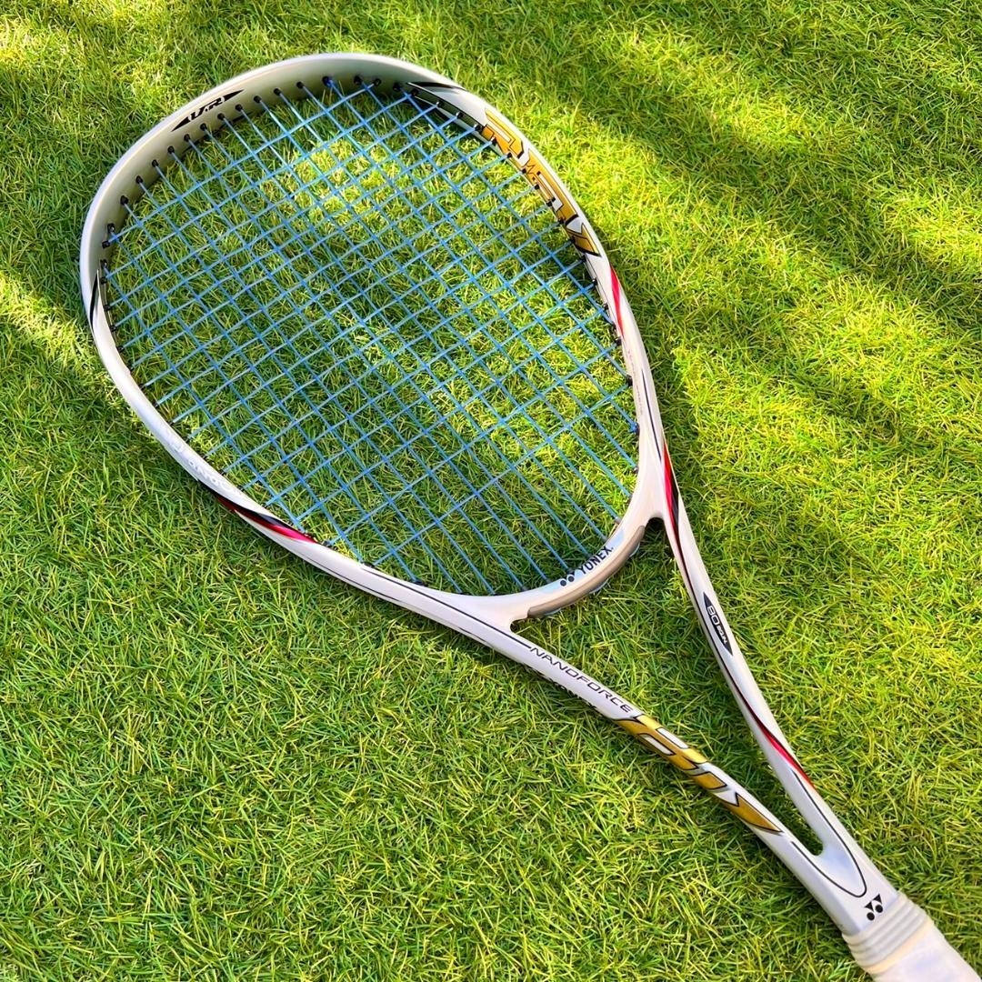 美品！ ヨネックス ナノフォース 8V REV ソフトテニスラケット