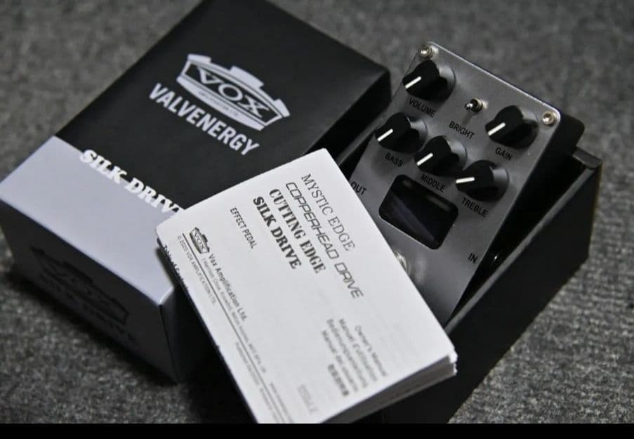 【最安】VOX SILK DRIVE ギターエフェクター