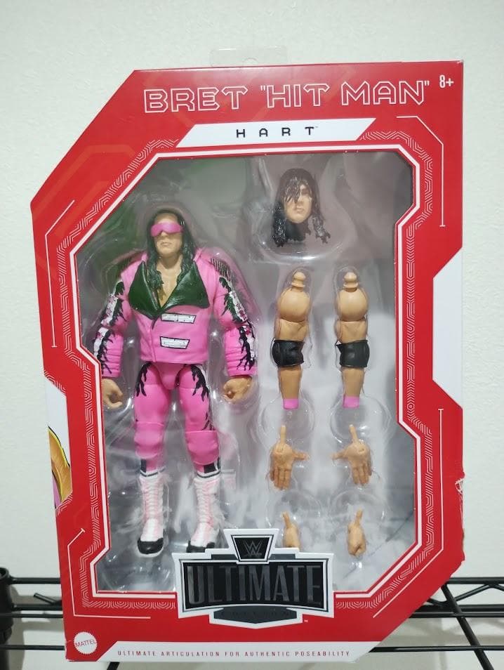 WWE Ultimate Edition ヒットマンハート アクションフィギュア