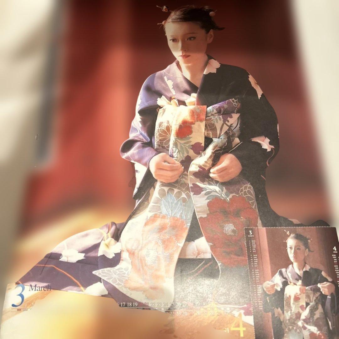 中森明菜　カレンダー　2004年