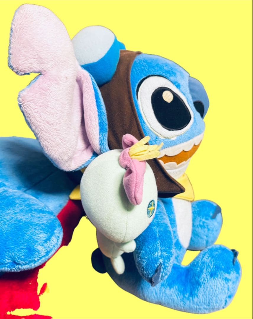 スティッチ ぬいぐるみ 飛行機 パイロット