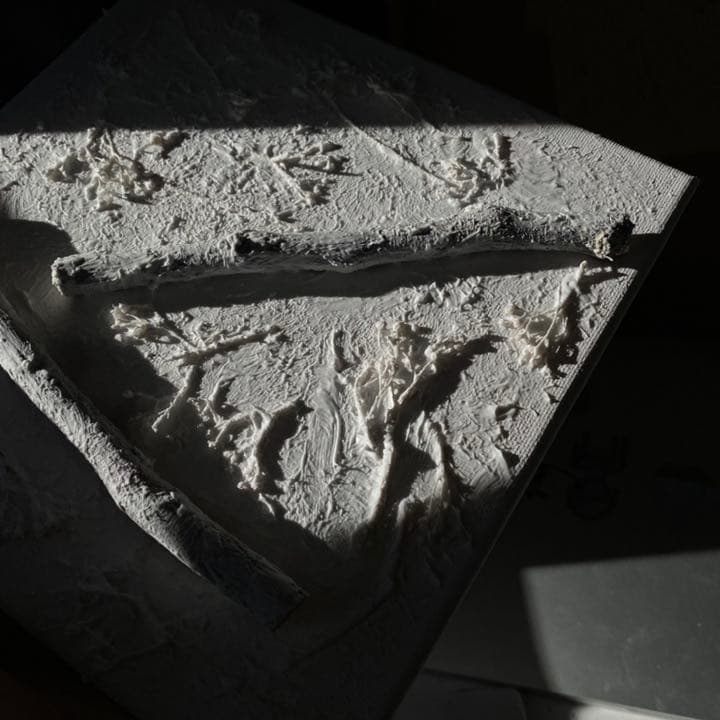 アート作品[WHITE BURIAL 1]