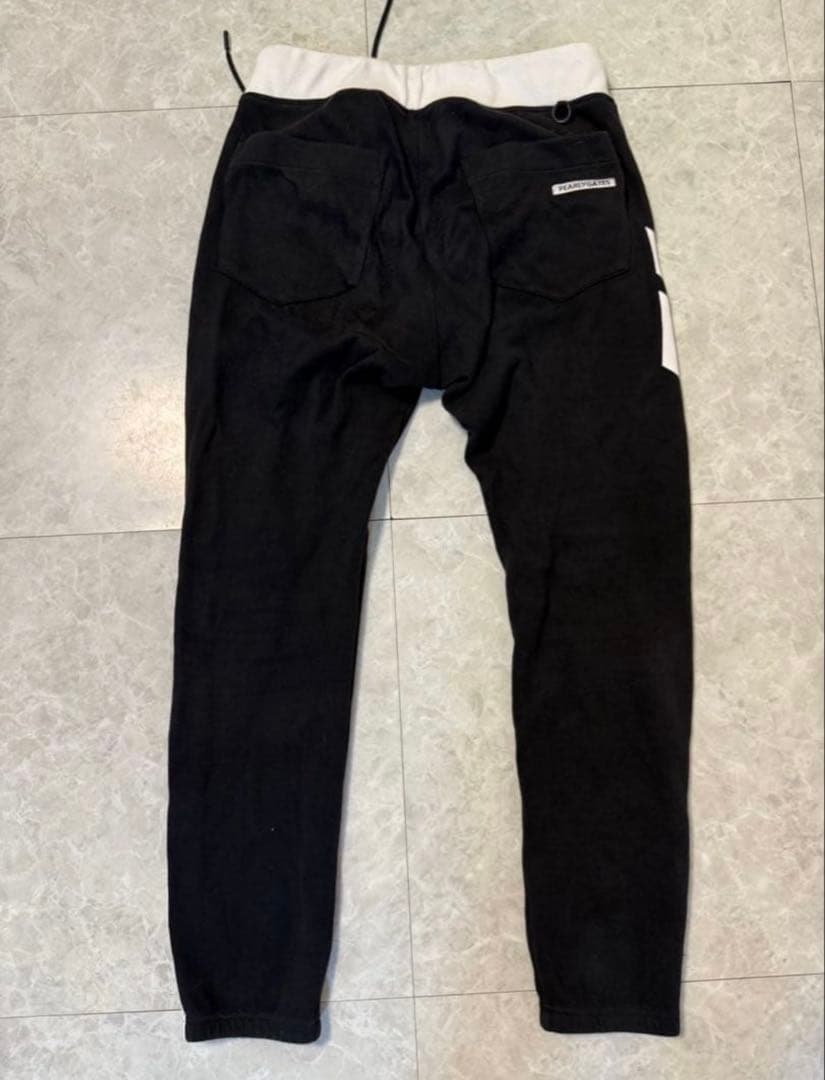 PEARY GATES セットアップジャージ ブラック/ホワイト