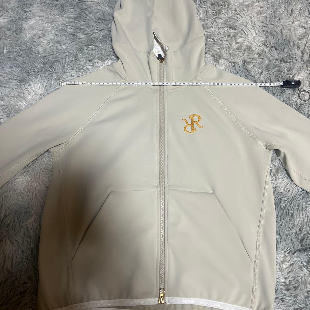 レザレクション　zip upパーカー