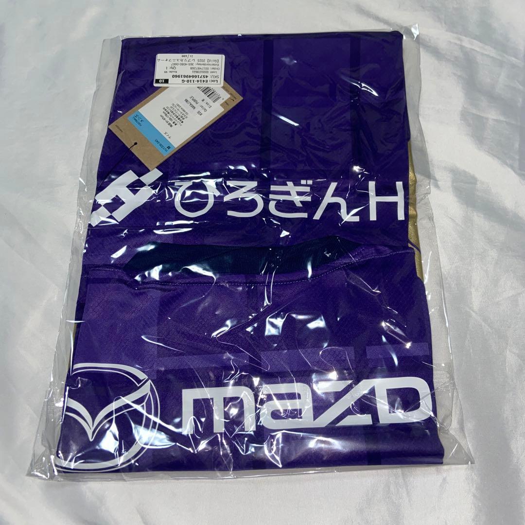 新品•未開封サンフレッチェ広島2025レプリカユニフォーム半袖中島選手Mサイズ