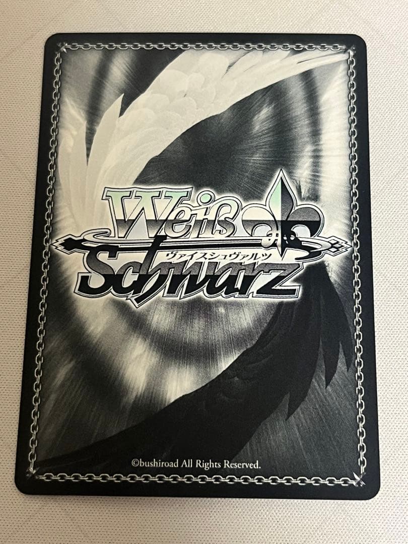 ws ヴァイスシュヴァルツ　金色の闇 sp サイン