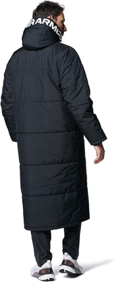 【Hiroto】アンダーアーマー ウーブン UAロゴ ロングベンチコート