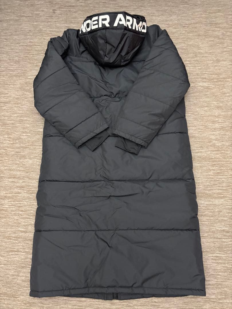 【Hiroto】アンダーアーマー ウーブン UAロゴ ロングベンチコート