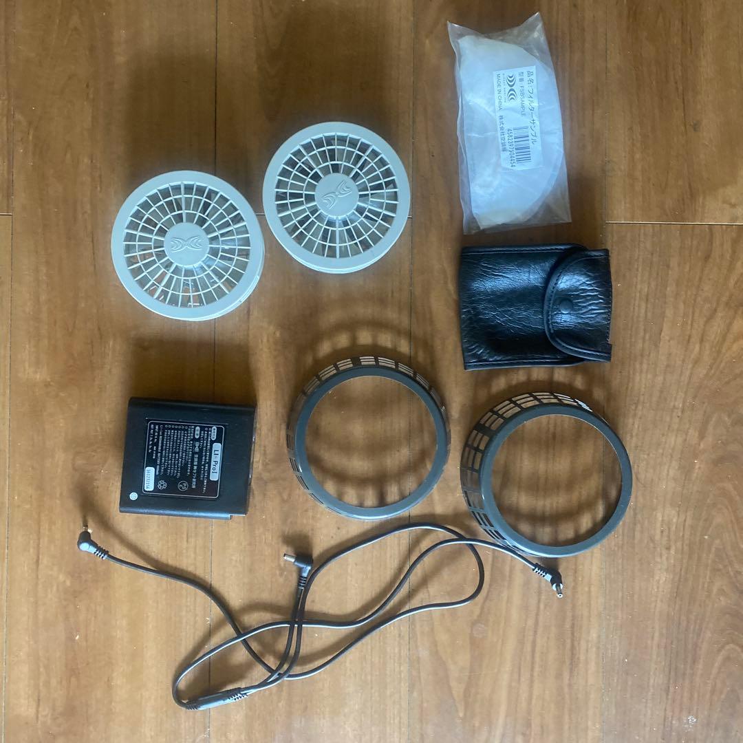 空調服　ファン