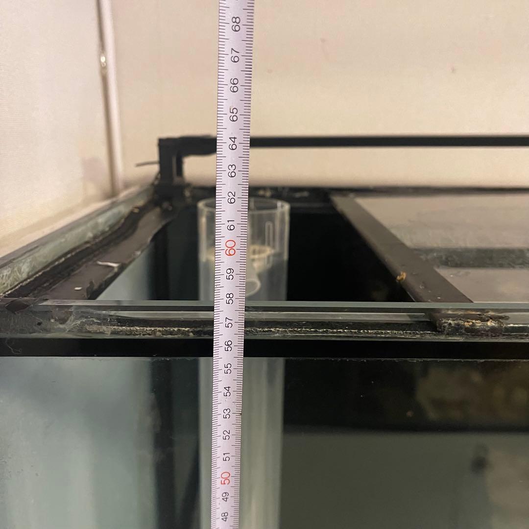 900 アクリル水槽　オーバーフロー 大型水槽 & キャビネット水槽台