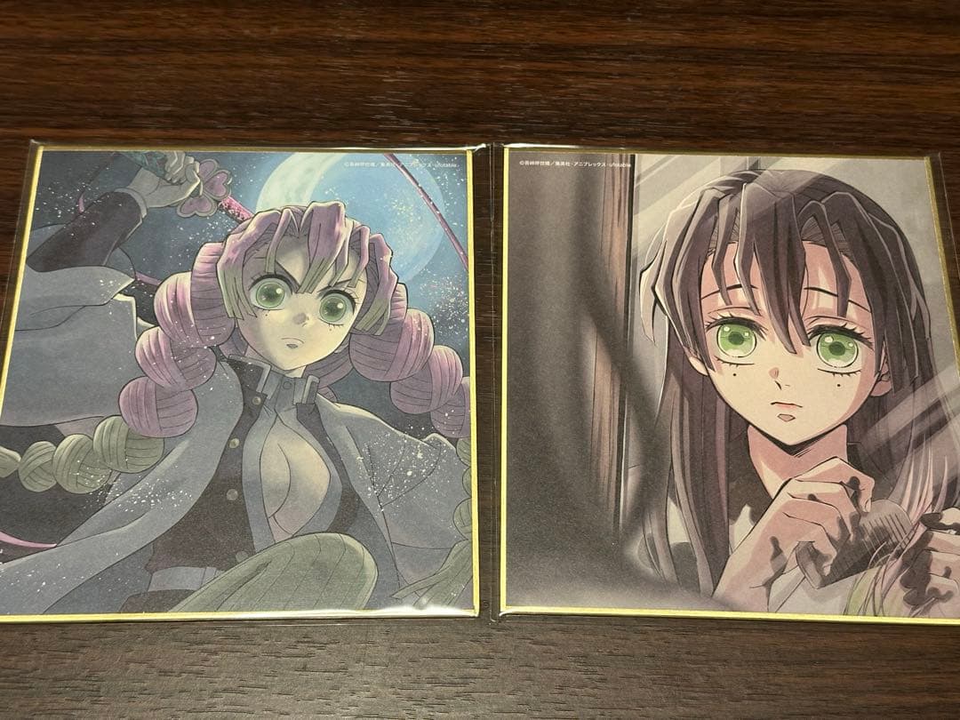 鬼滅の刃 特別放送版2025提供イラスト複製ミニ色紙 刀鍛冶の里編 甘露寺蜜璃