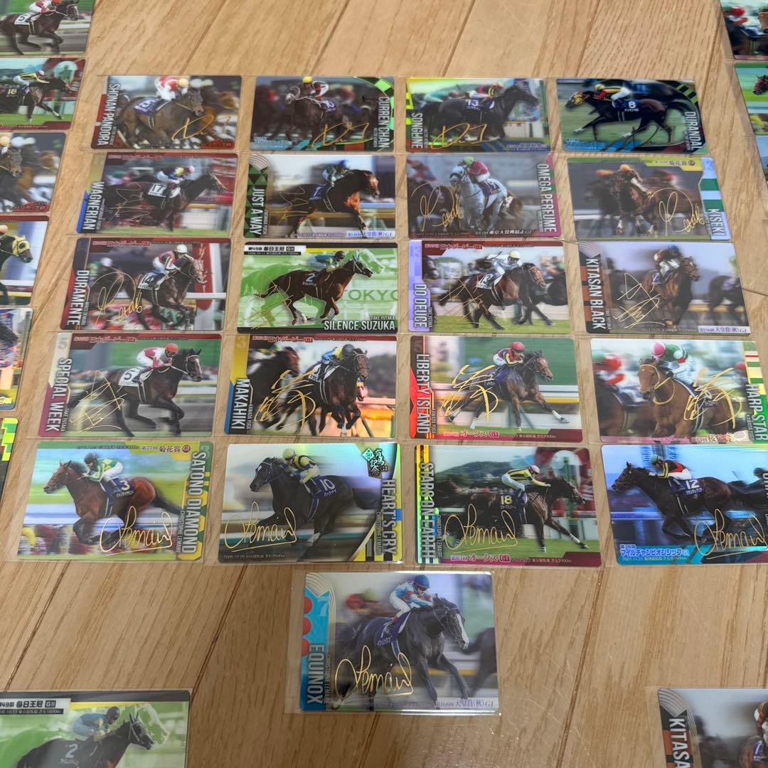 T*Q様 サラブレッドホースコレクション　1R 箔押し21種類　ノーマルコンプ3