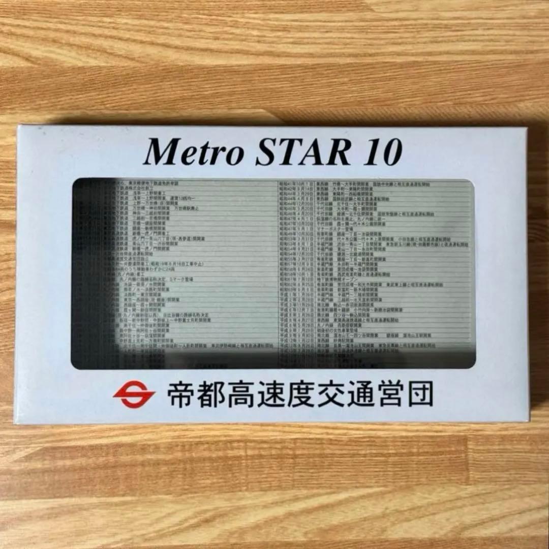 スマートフォンストラップセット 帝都高速度交通営団 Metro STAR 10