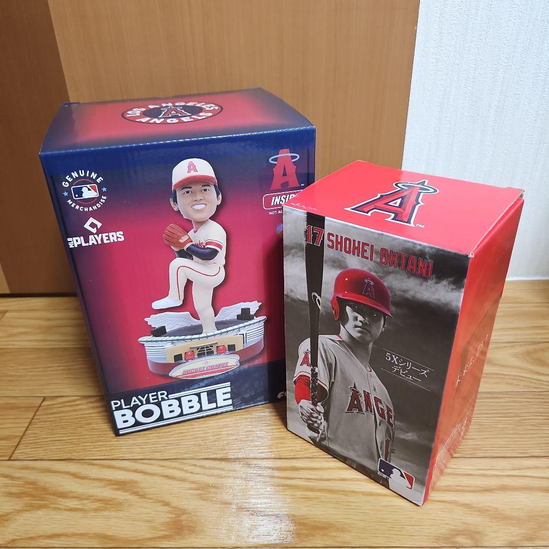 大谷翔平 選手フィギュア ボブルヘッド 2個セット