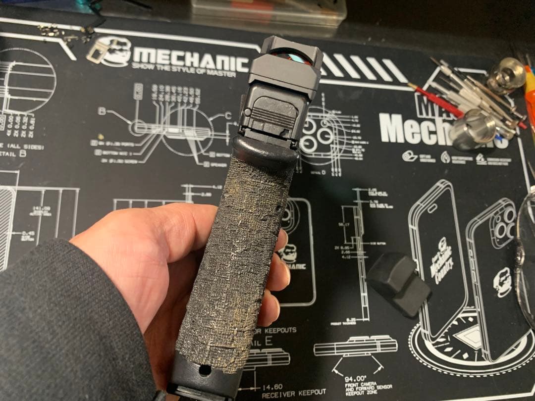 東京マルイ Glock 18C ガスブロガン 9x19 光学サイト搭載