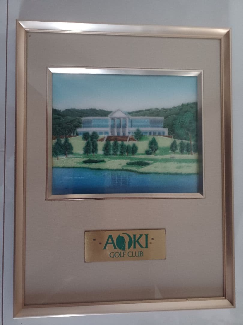 AOKI GOLF CLUB フレームアート