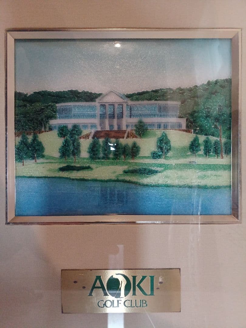 AOKI GOLF CLUB フレームアート