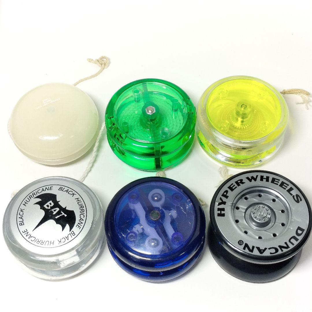 当時物 ハイパーヨーヨー 6個 スピナーズボックス付き まとめ売り