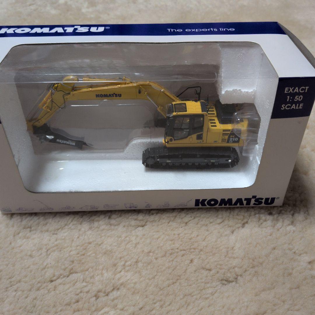 【値下げ】【新品】KOMATSU PC 210 LC ミニカー 1/50スケール