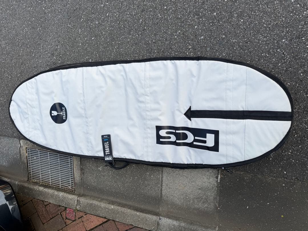 FCS TRAVEL 1 FUNBOARD ボードカバー　5'9 中古美品