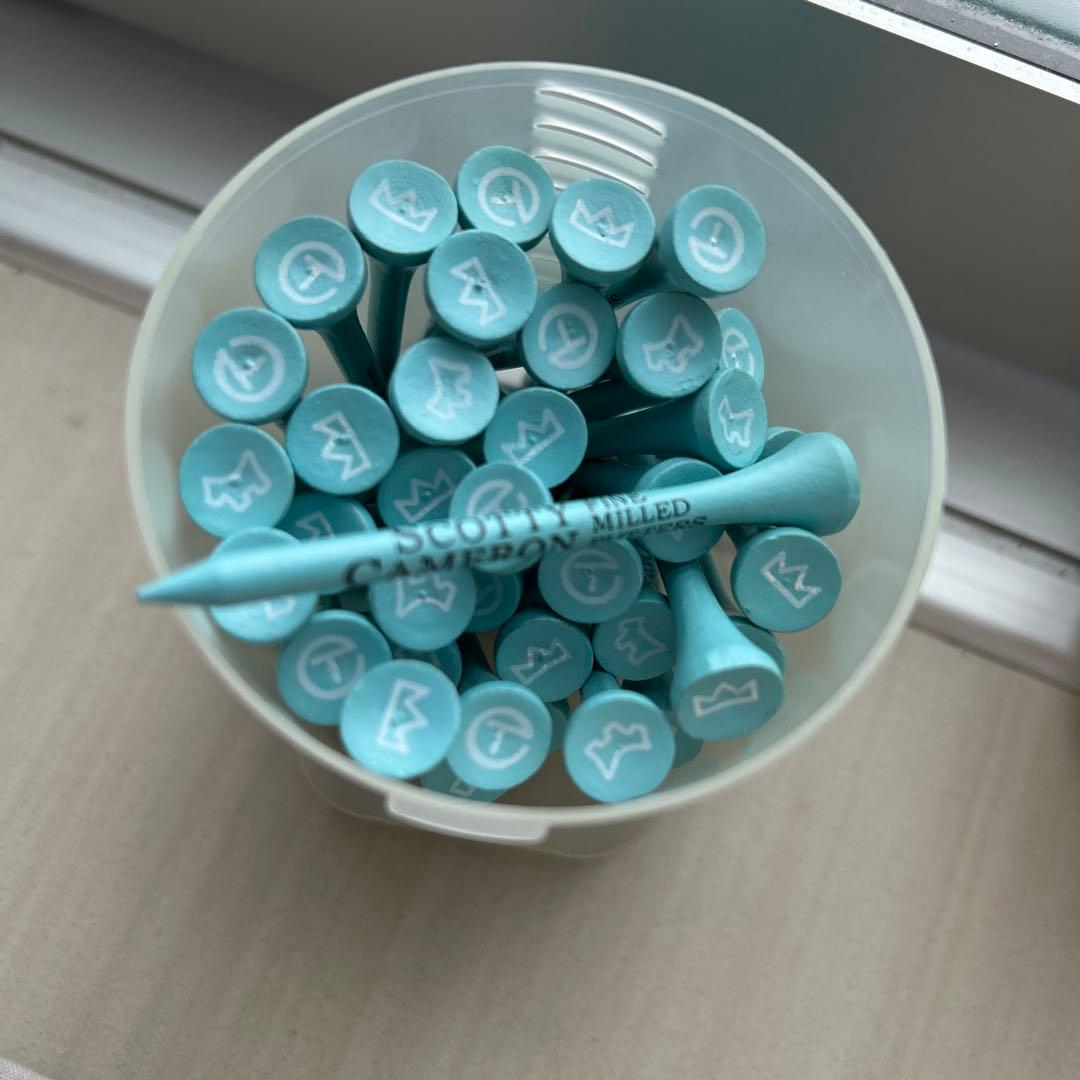 スコッティキャメロン　ゴルフティー 青