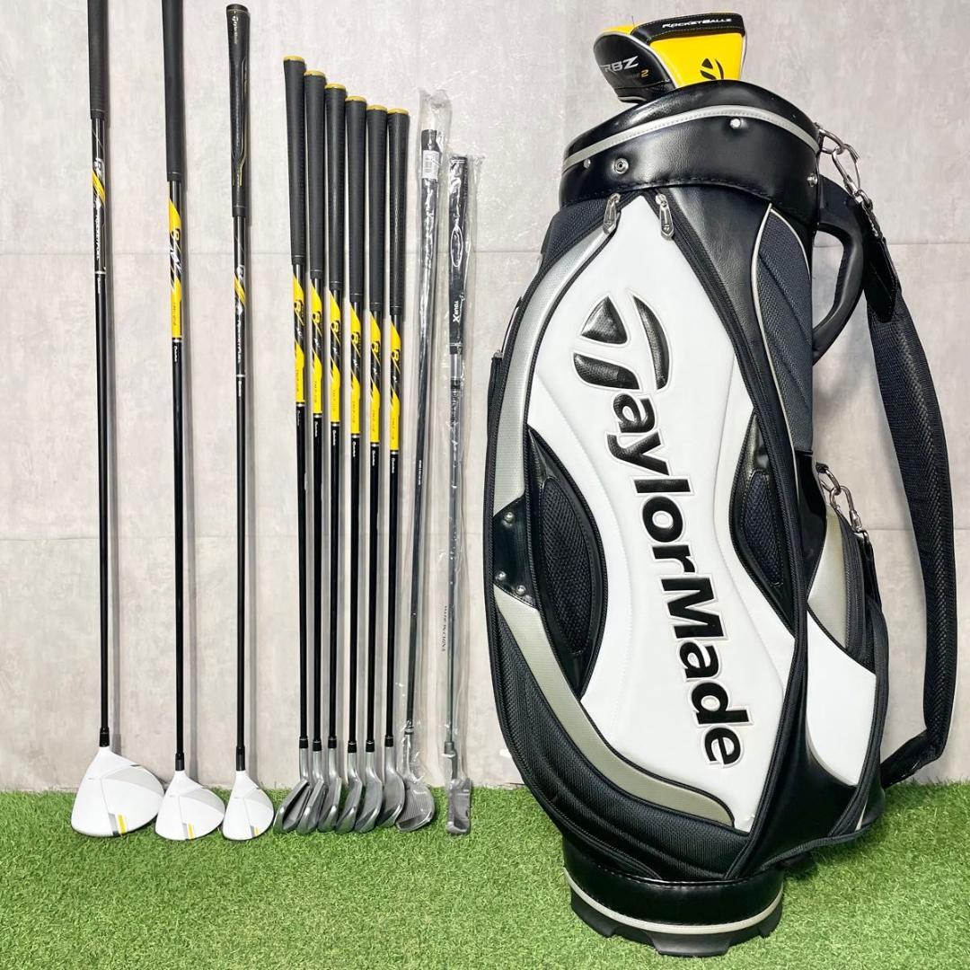 【貴重レフティ】テーラーメイド RBZ ゴルフクラブセット 11本 R 左 良品