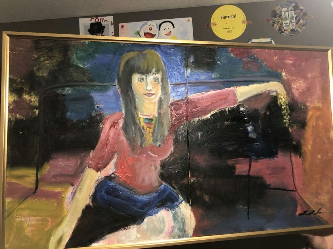 田中拓馬　油絵　原画