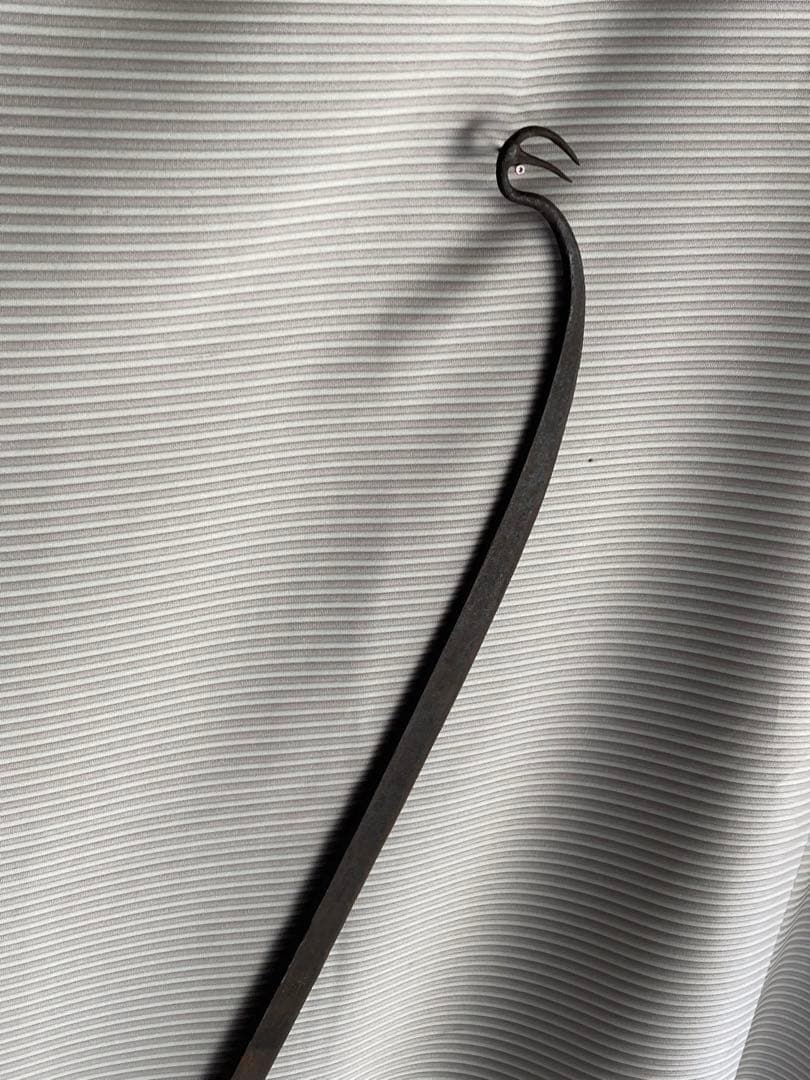 古物　うなぎ掻き　古民具　鉄