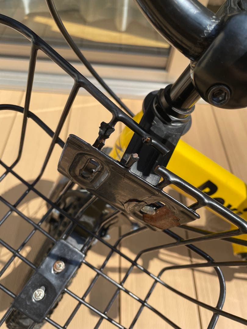 RAVI 子供自転車　14インチ　イエロー