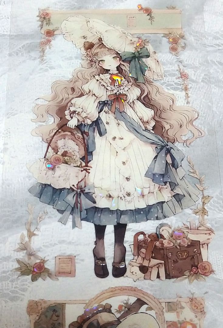 廃盤品✩J1051＃雾野瑶(贝壳光)汐雾切り売り海外人物女の子AIマステ