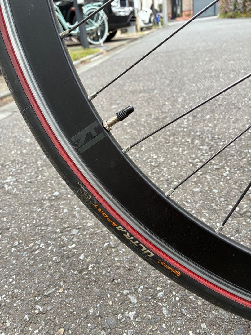 700c PAULハブ H PLUS SON ピストバイク　フロント