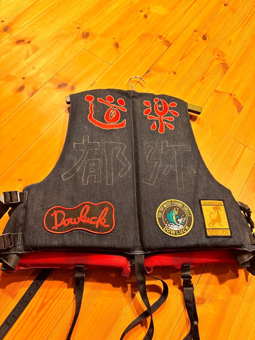 EVISU/道楽ライフジャケット/カスタムワッペン/