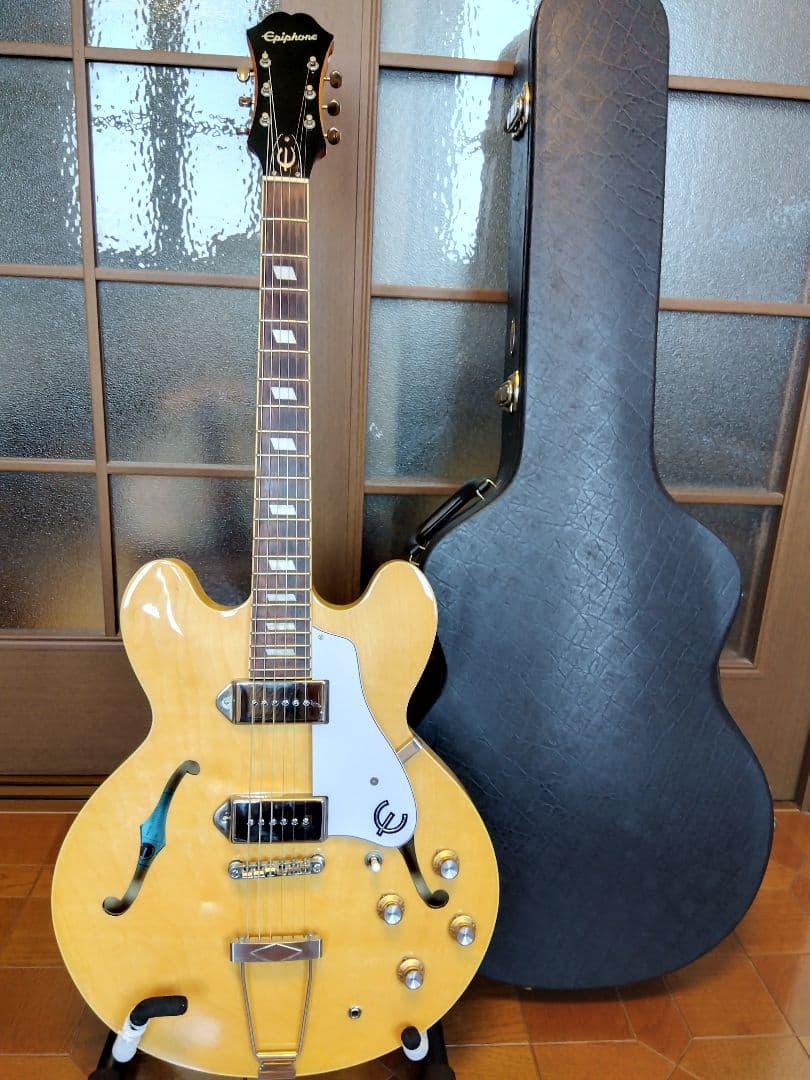 Epiphone Casino Natural （ハードケース付）