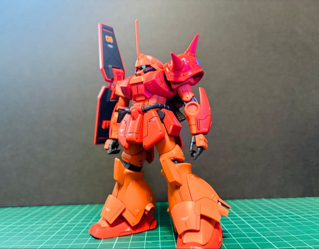 RMS-108 マラサイ hg 1/144 武器パーツ付き　塗装済み　完成品