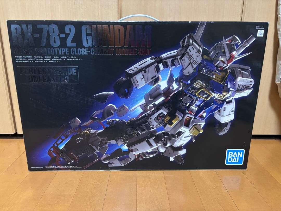 新品未開封　PG UNLEASHED 1/60 RX-78-2 ガンダム