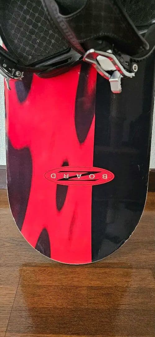 Z.BOARD スノーボード 48 赤/黒 バインディング付き