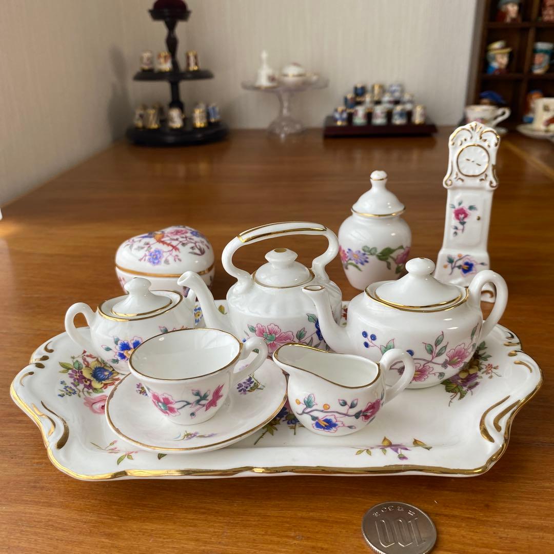 ハマースレイ バードオブパラダイス　ミニチュア　ティーセット