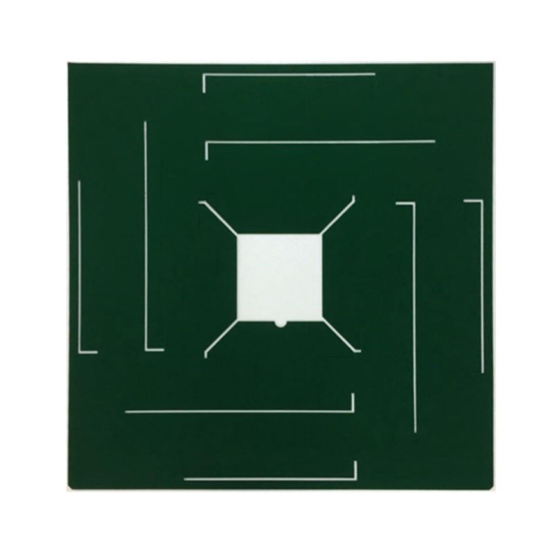 12/16まで！アモス用部品 麻雀（現行モデル・配牌付）天板張替え用マット 緑