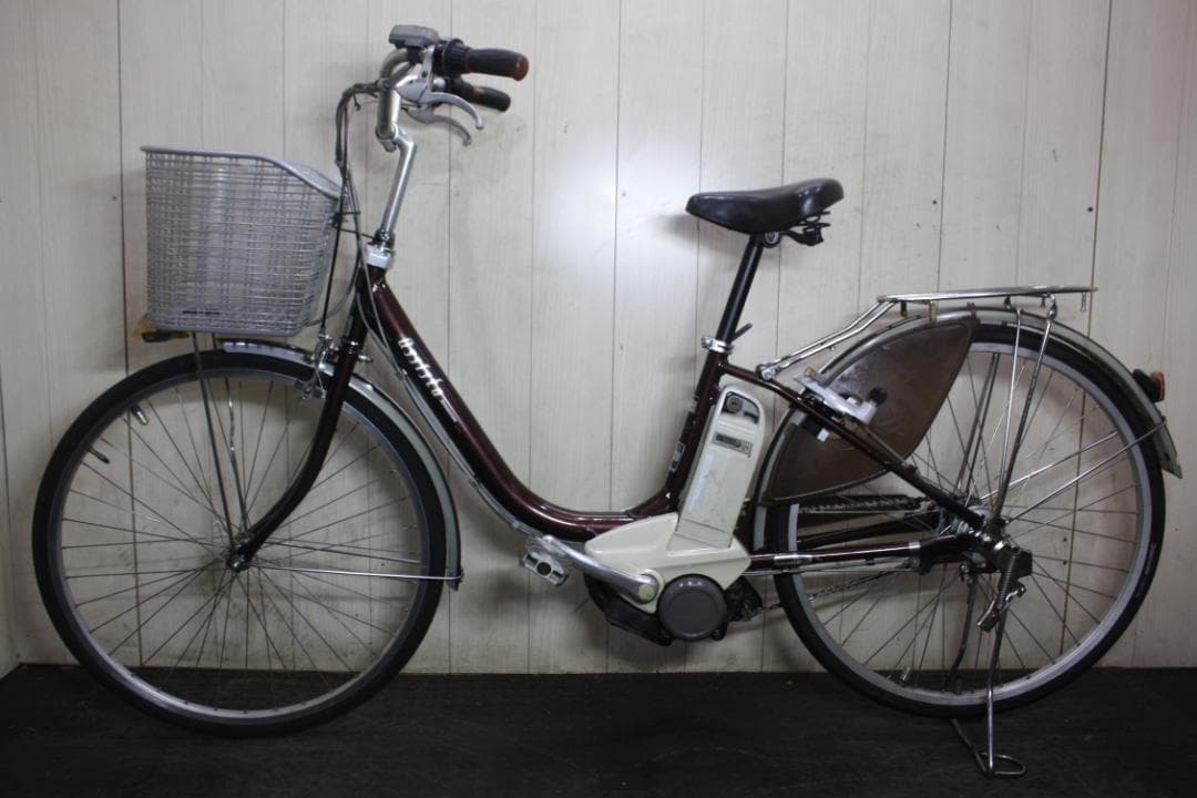 ブリヂストン A22アシスト 大容量8.1AH 26インチ 3段 茶色