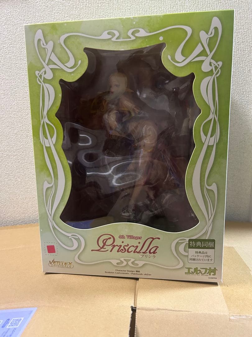 【新品未開封】エルフ村 第4村人 プリシラ 限定版 1/6完成品フィギュア