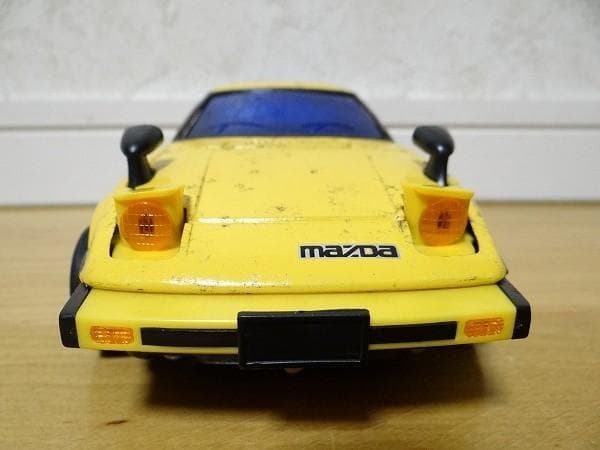 希少 ビンテージ 日本製 マツダ サバンナRX-7 SA22C ミニカー 当時物