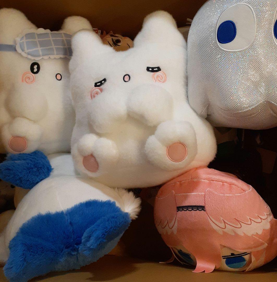 ちびぐるみ&BIGぬいぐるみ&マスコット等、アニメグッズまとめ売り希少50点以上